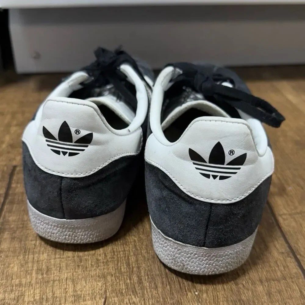 Adidas Gazelle Slate gray suede sneakers